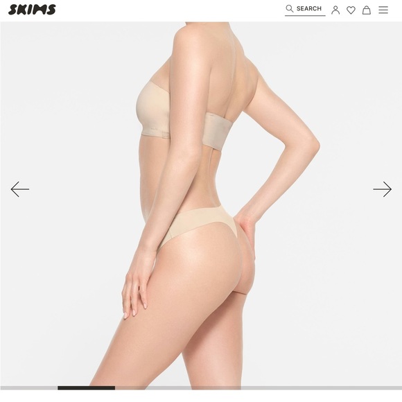 NWOT Skims Convertible Bandeau Bra, S DD - Picture 2 of 5